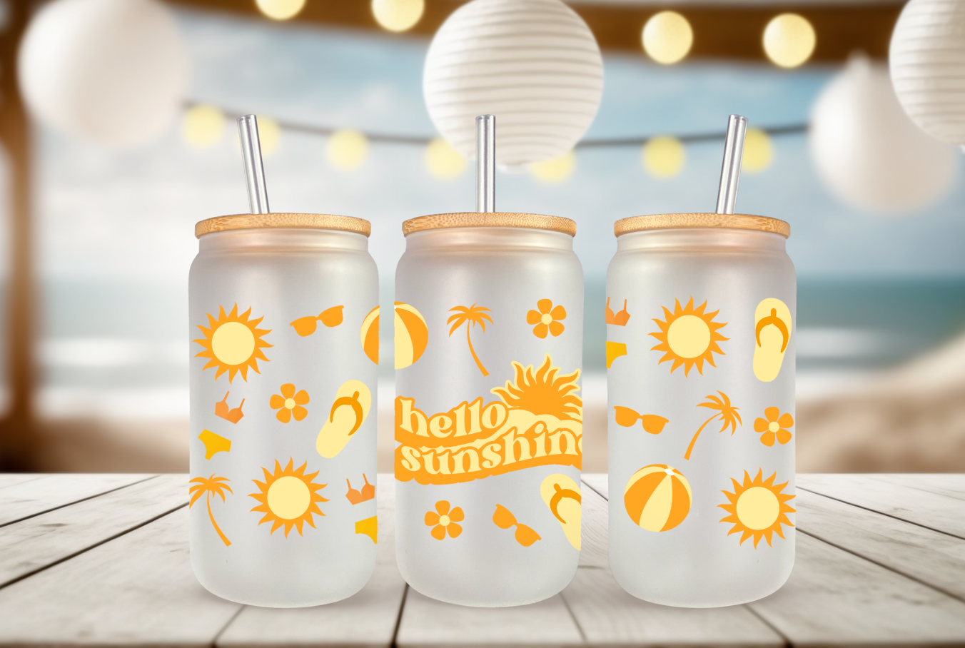 Hello Sunshine 16oz Libbey