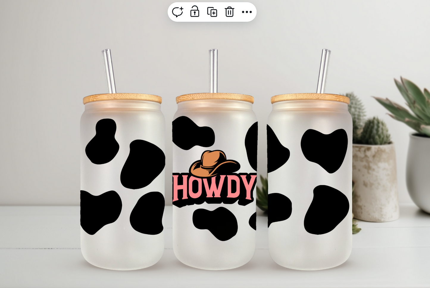 Howdy 16oz Libbey