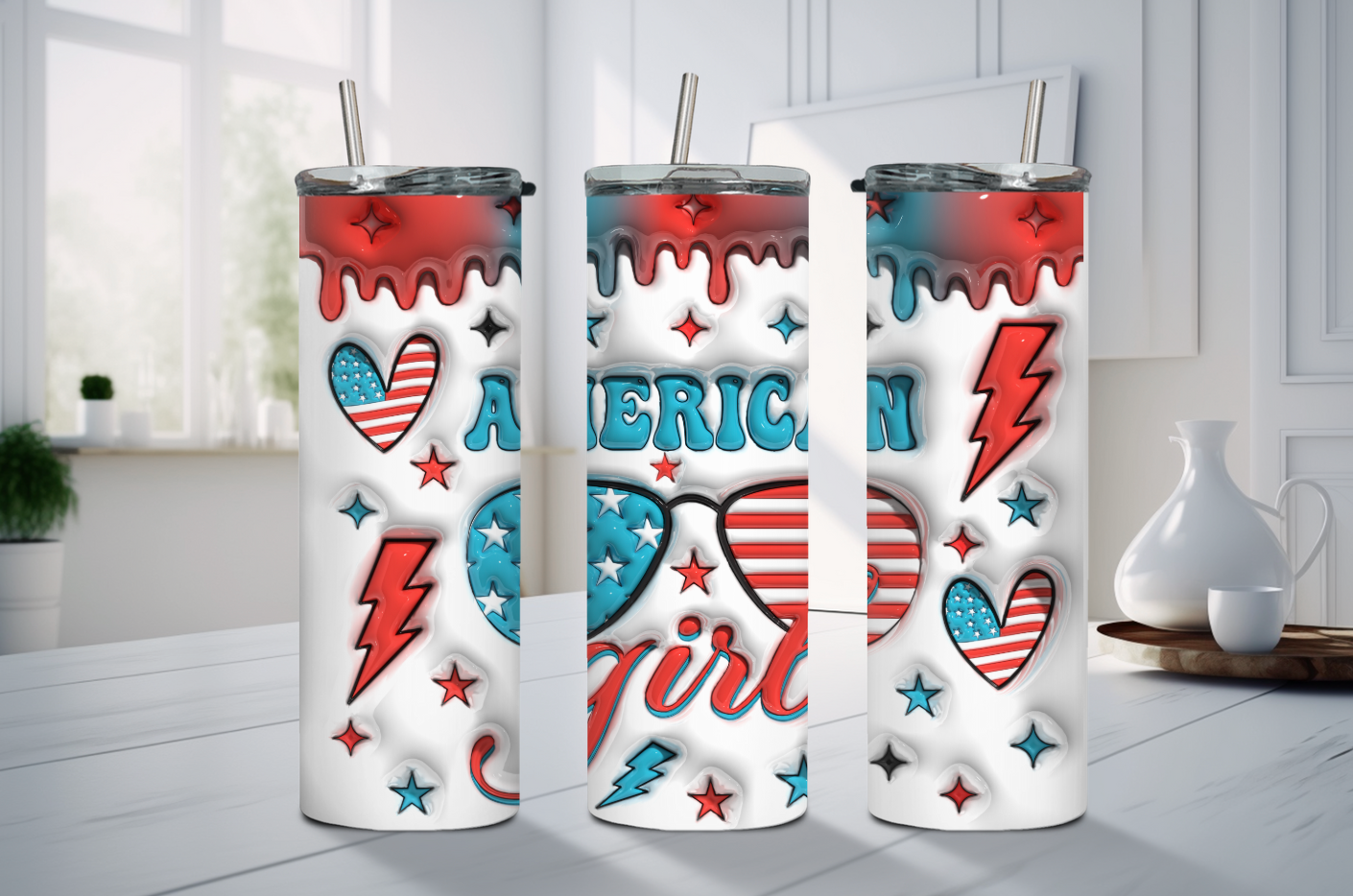 American Girl 20oz Tumbler