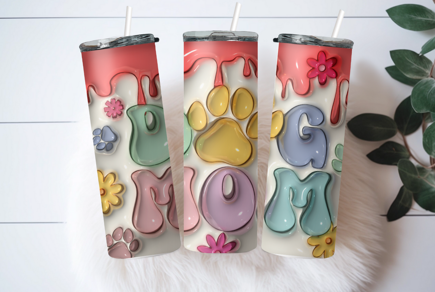 Dog Mom 20oz Tumbler