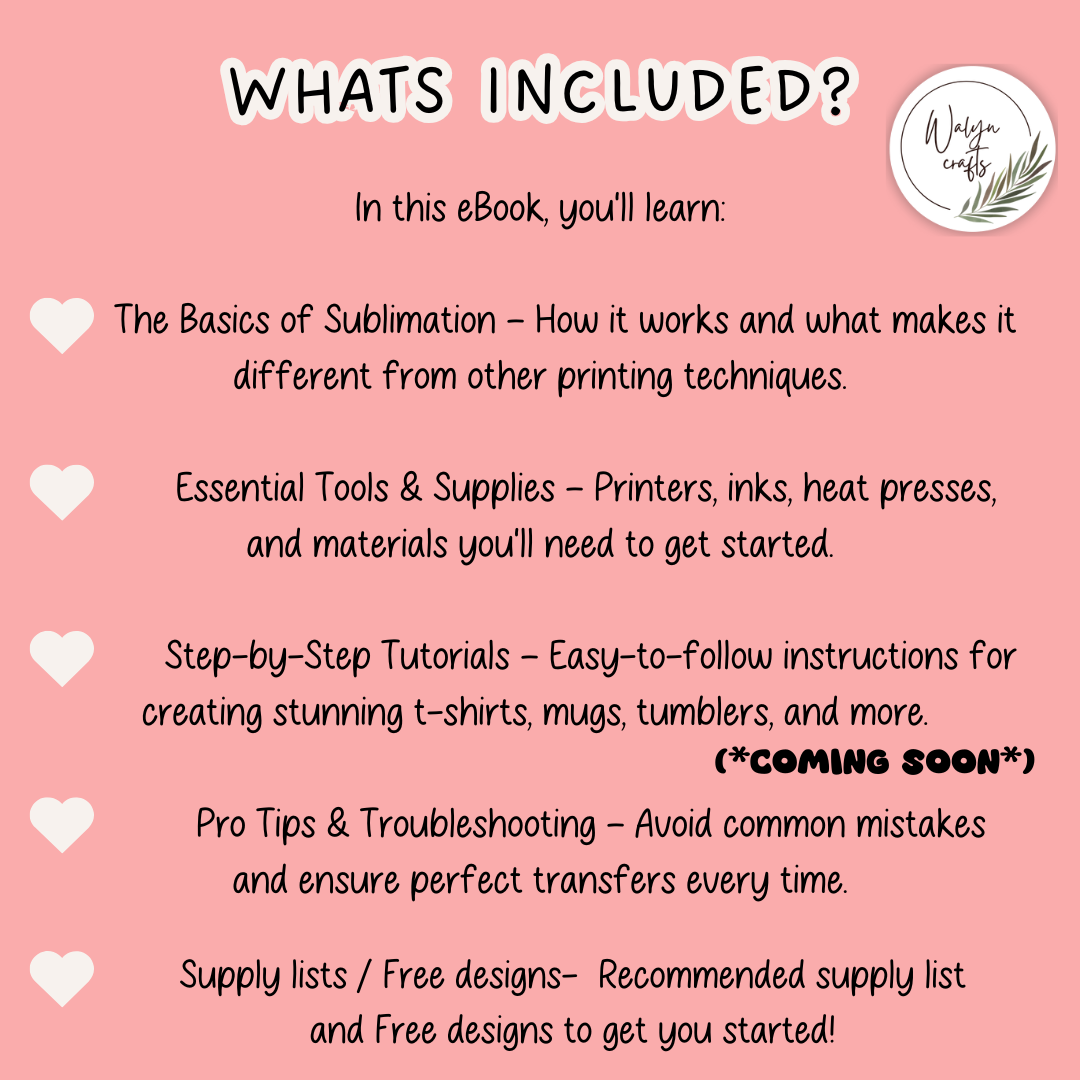 The Guide to Sublimation E-book