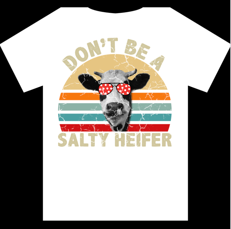 Salty Heifer Tshirt