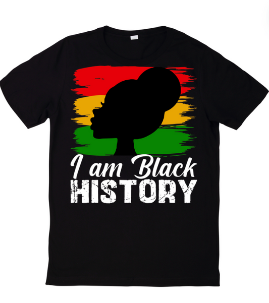 I am Black History Tshirt