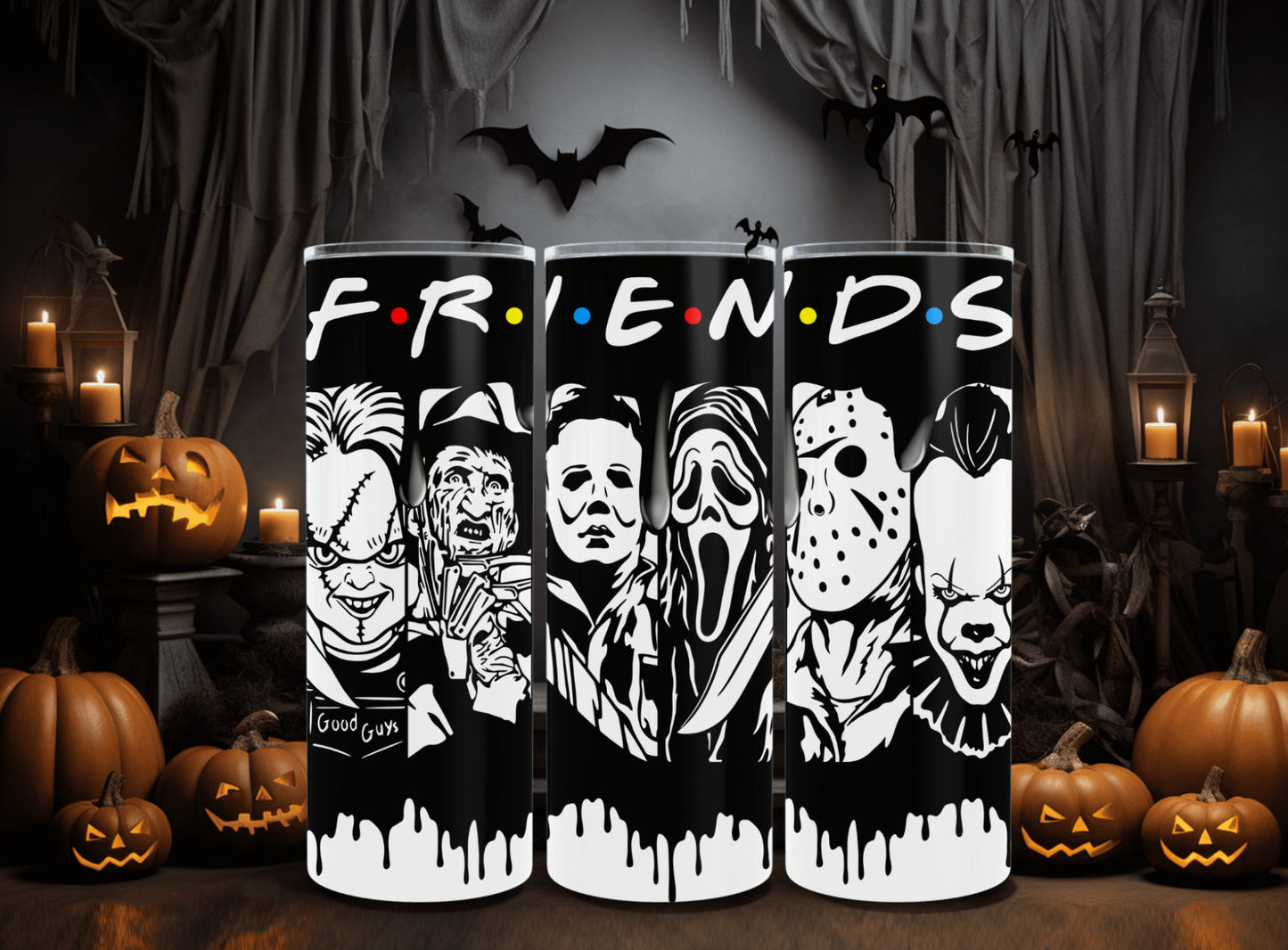 Horror Friends - Glow in the dark!