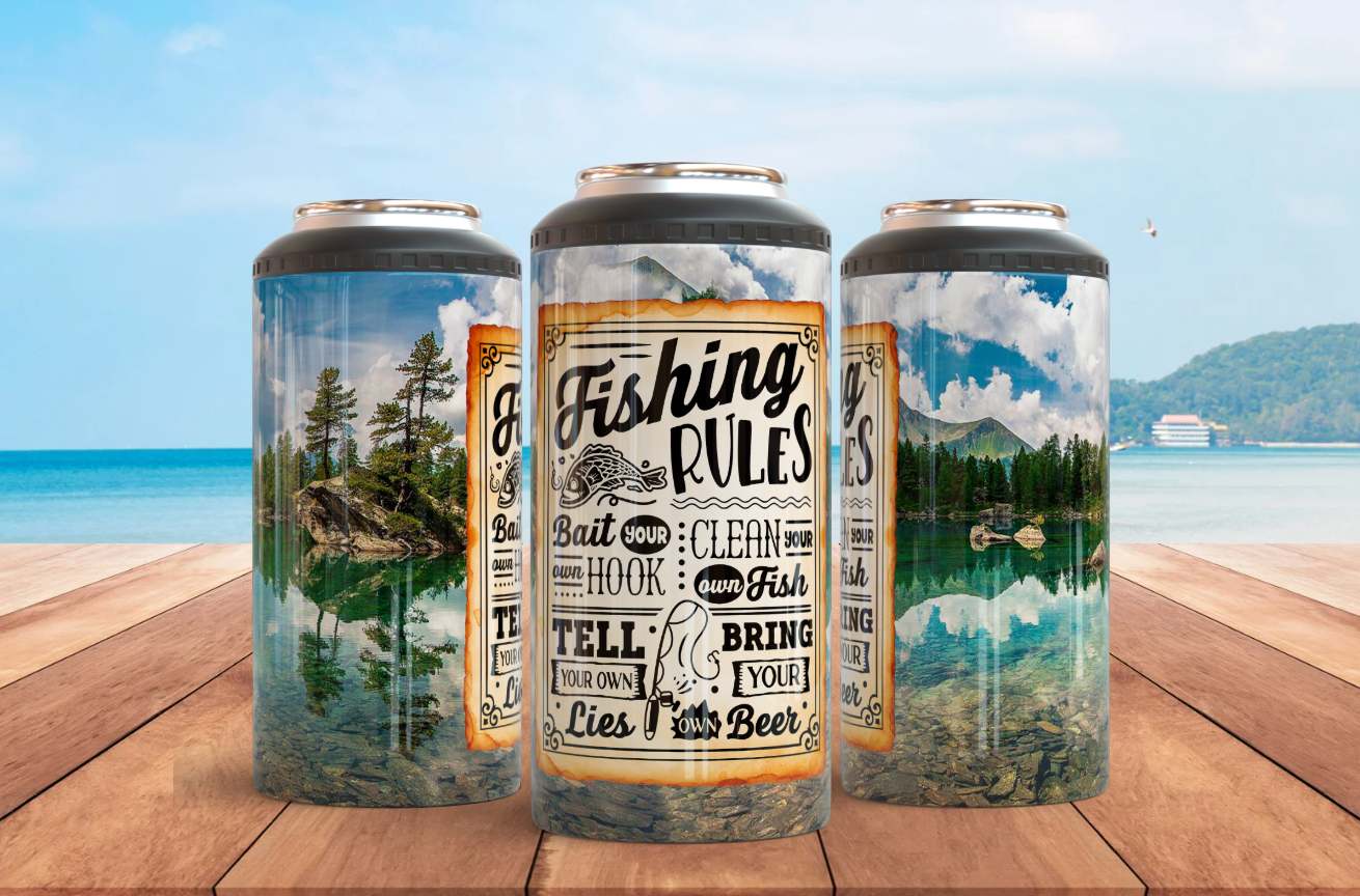 16z Fishing Can Cooler