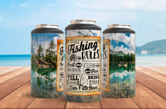 16z Fishing Can Cooler