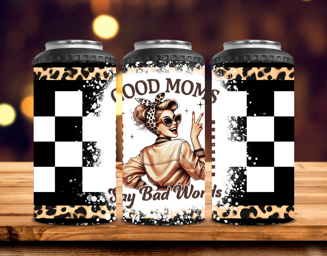 16oz Good Moms Can Cooler