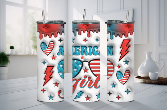 American Girl 20oz Tumbler