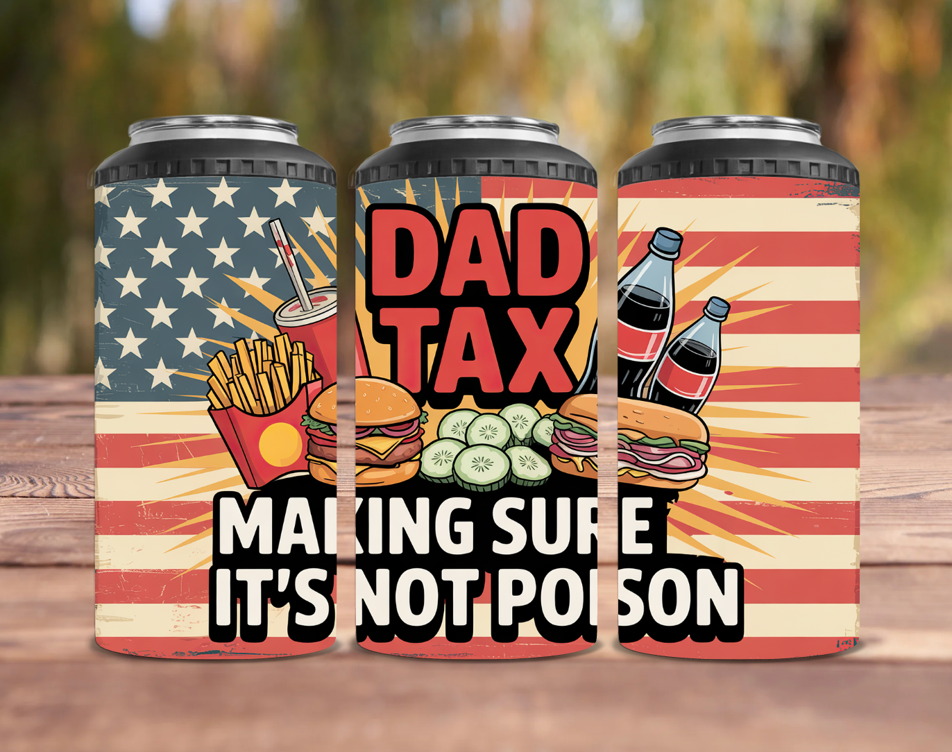 16oz Dad Tax Can Cooler