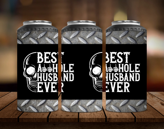 16oz A**hole Husband Can Cooler